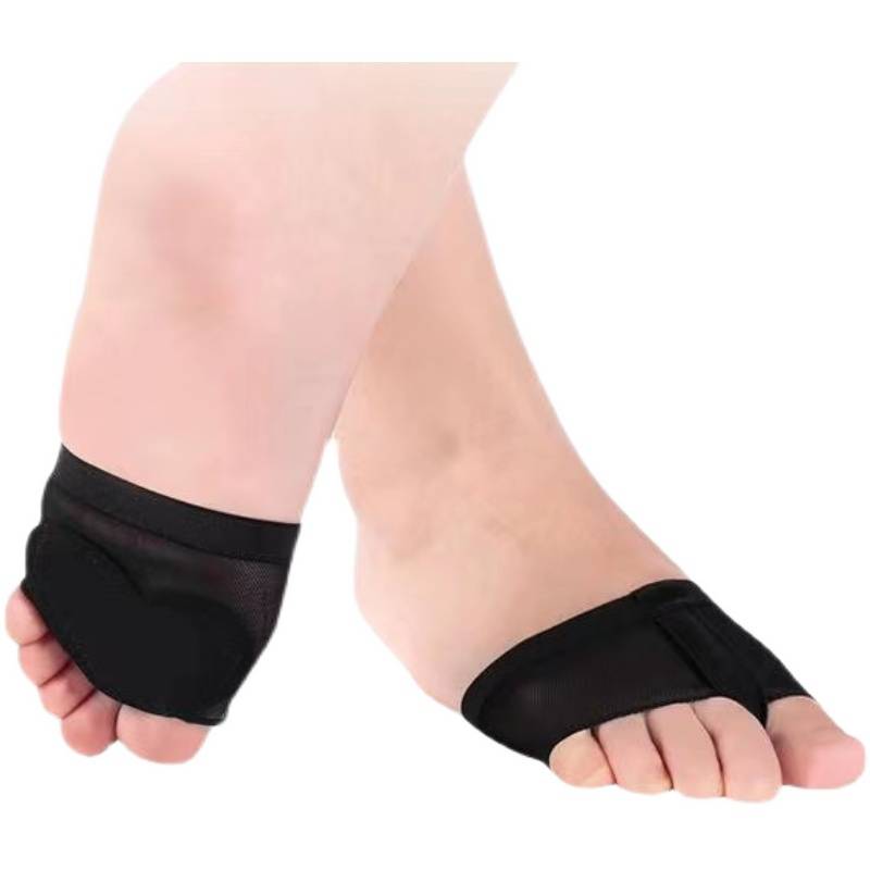 2022 new two -hole belly dance half -shoe foot handle ballet gymnastics dance exercise shoes Latin dance front palm