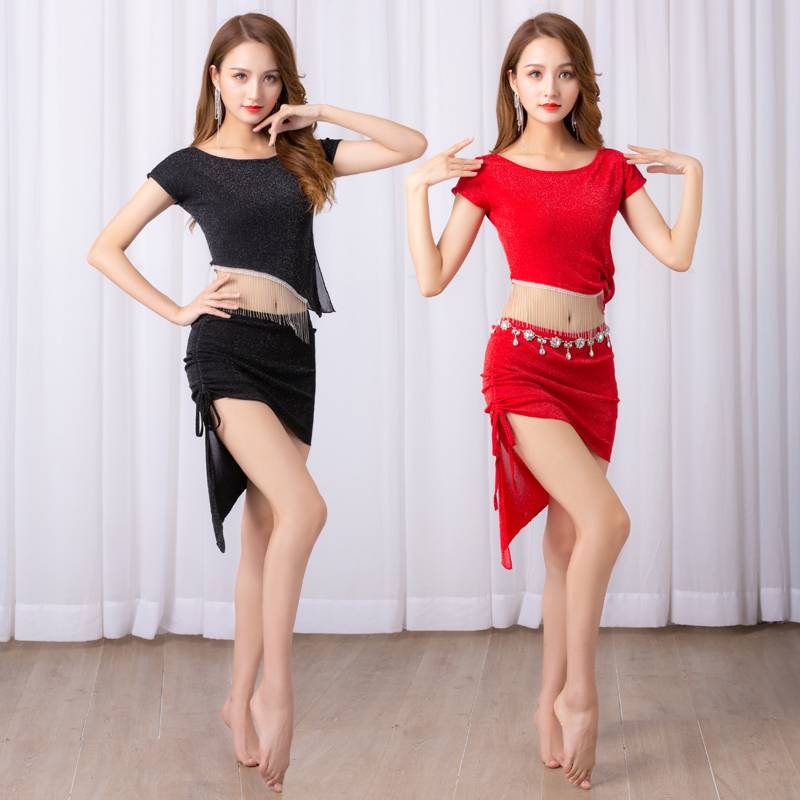 Belly Dance Set 2024 New Sexy Clothing Female Female Practice Clothing Garma Teacher Oriental Dance Performance Service