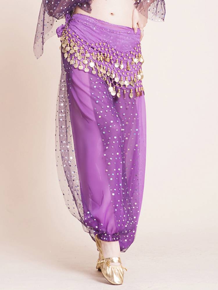Indian dance pants belly dance lantern trousers pants shiny pants dance pants loose dance pants performance pants