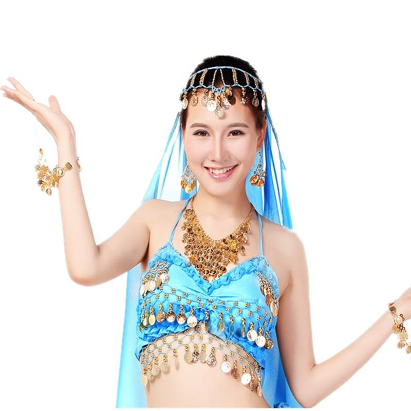Belly dance top corset chiffon hand hook Dongfang dance performance clothes on the Indian dance chest chest straps small top