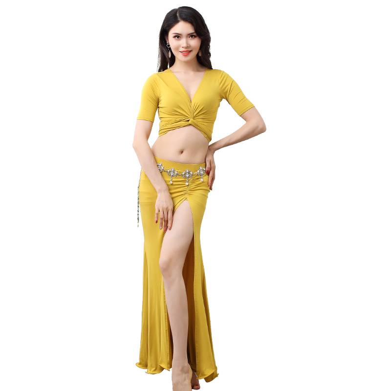 Broken code clearance belly dance practice service female beginner new Modal strap training service large size group service