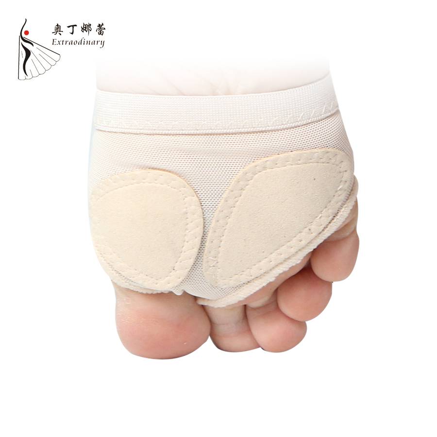 Odinnale's belly dance shoes front foot palm -to -footed foot cover ballet gymnastics dance exercise \ practice foot cover