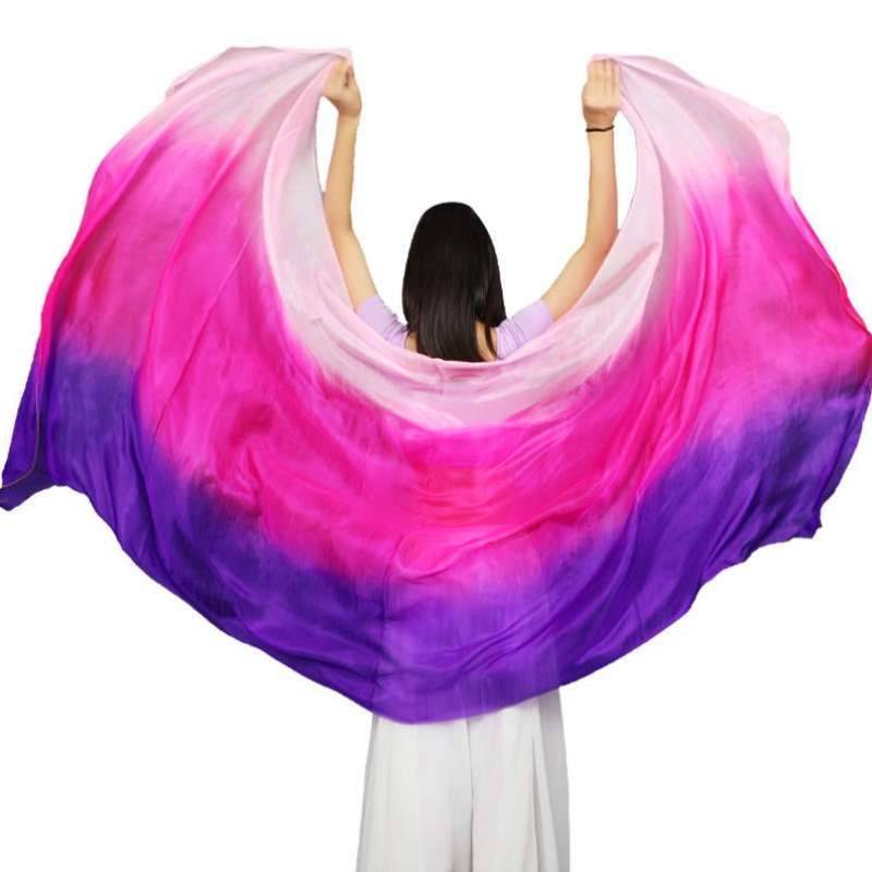 Drop a gauze dancing scarf dance dance double gauze belly dance gauze towel athleus scarf real silk opening classical classical dance