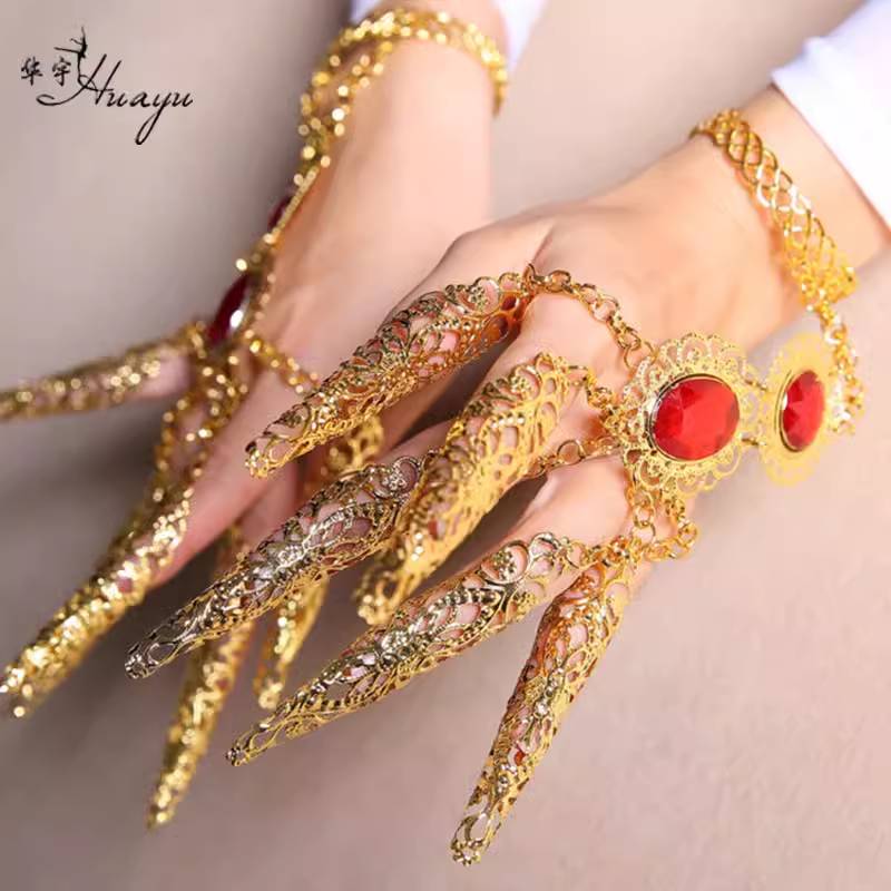 Promotional belly dance performance jewelry Indian dance accessories jewelry head jewelry head jewelry bracelet necklace hair decoration