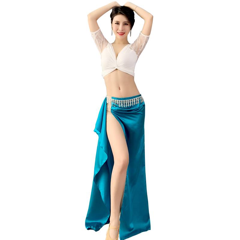 Rosemary 2024 Spring and summer new belly-dancing costumes with first-time scholars in long skirt cuffs