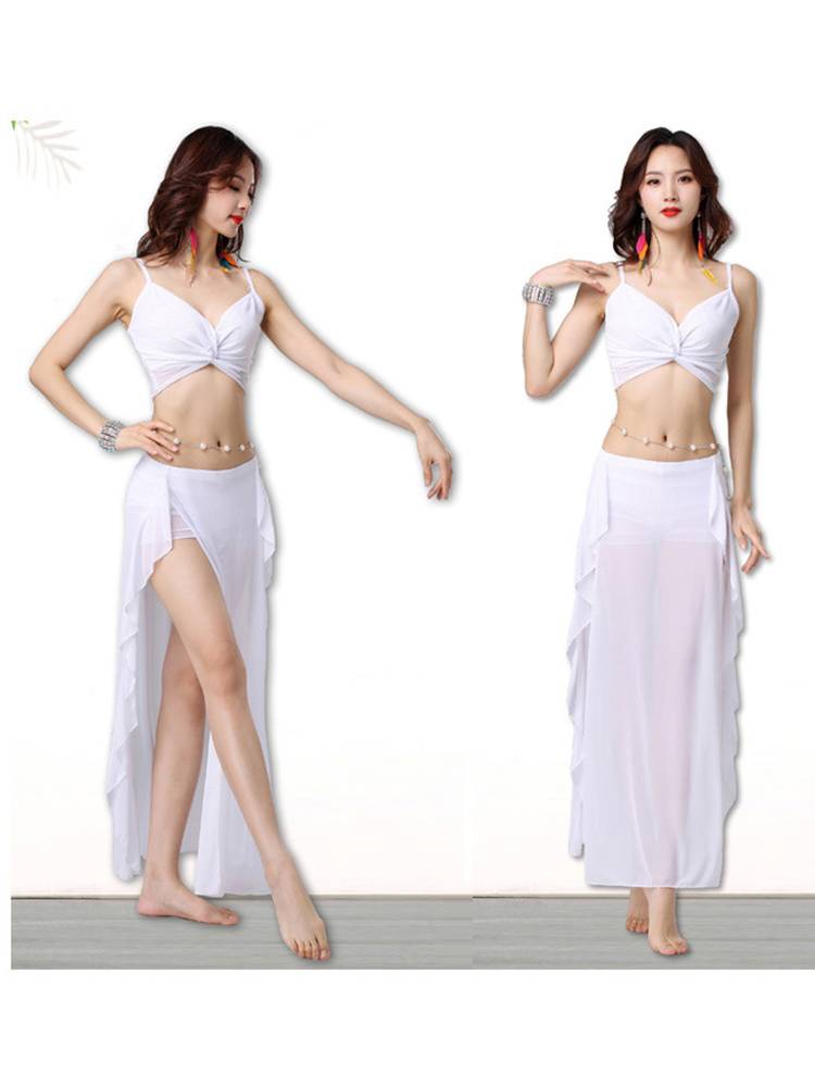 Belly dance set exercises 2024 new sets of Oriental dance clothing elegant fairies performed sexy sexy