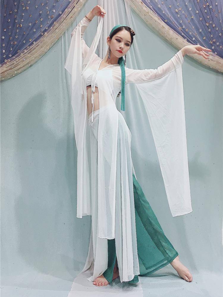 Baiya Qianhui Classical Dance New Forming Belly Dance Fairy Fairy Fairy Fairy Cassacus Jacket Performance Services