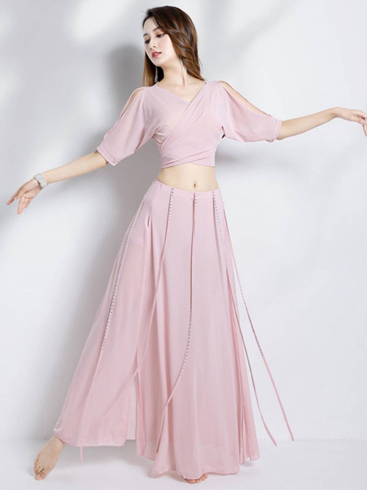 Belly Dance Clothing 2023 New Gongxian Women's Sex Said Performance Set Junior Adult Clothing Fairy Fairy