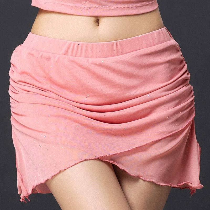 Clearance Belly Dance Short Skirt Packing Hip Hip New Practice Clothing Adult Performance Oriental Dance Skirt Sexy
