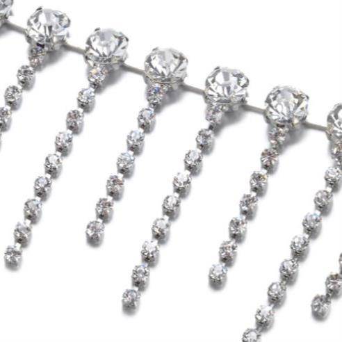 New belly dance accessories belly dance crystal white diamond waist chain dance supplies