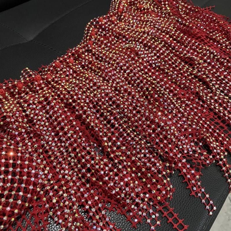 Belly dance waist chain Diamond hip scarf new multi -layer streaming drilling fart dance M.