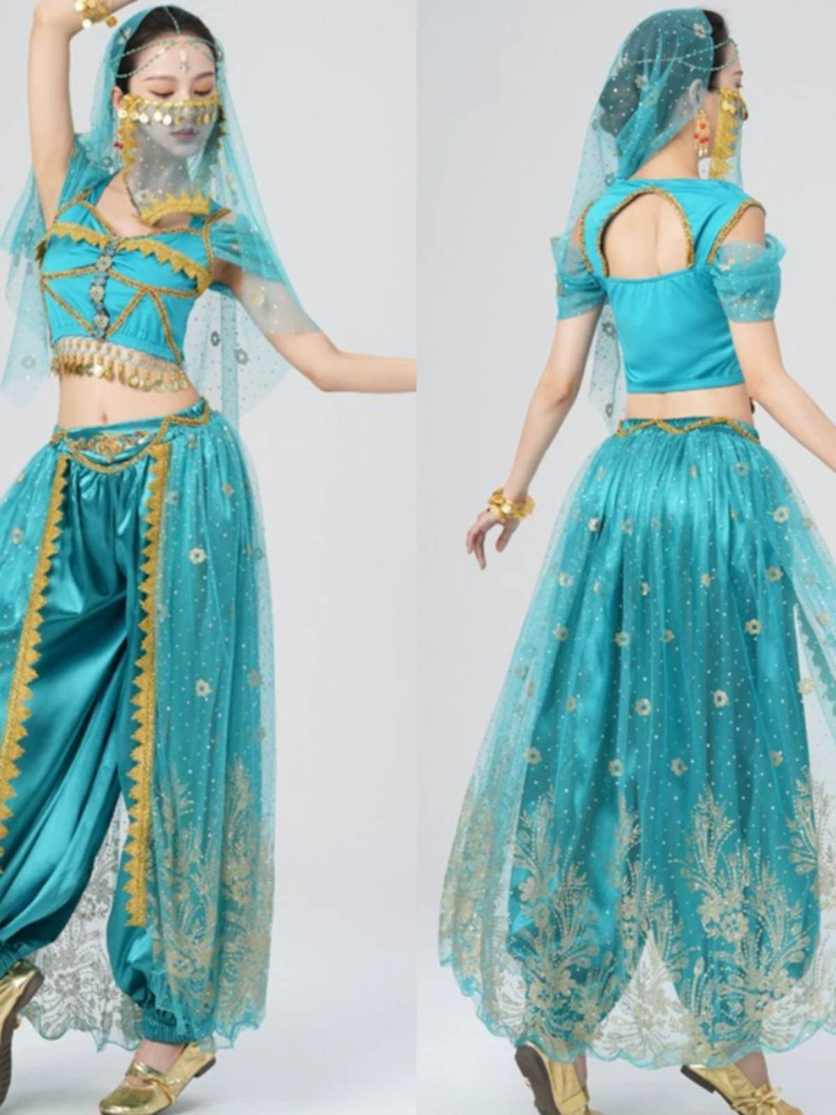 2023 Belly Dance Indian Dance New Performance Service Jasmine Princess Exotic Palace Palace Stage Performance Service