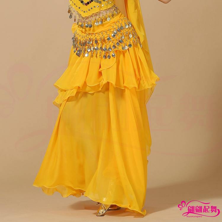 Belly dance clothing new Indian dance high -end performance skirt belly dance cake skirt belly dance big skirt