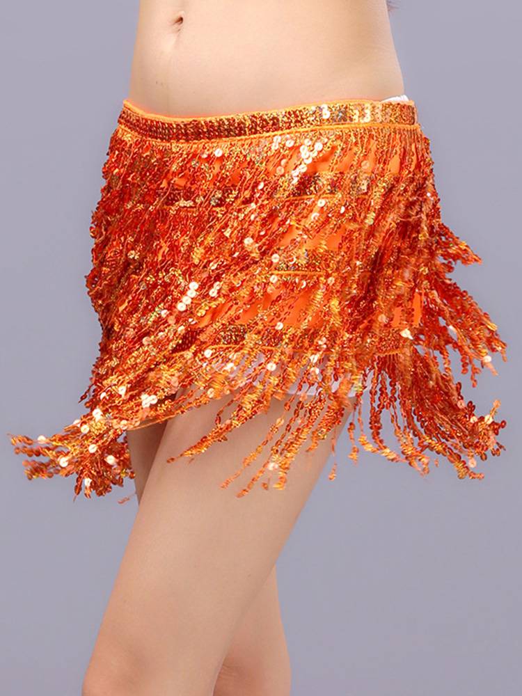 Belly dance waist chain new Liusu hip scarf dance clothing waist sealing fart curtain stage performance grass skirt dance oriental dance waist scarf