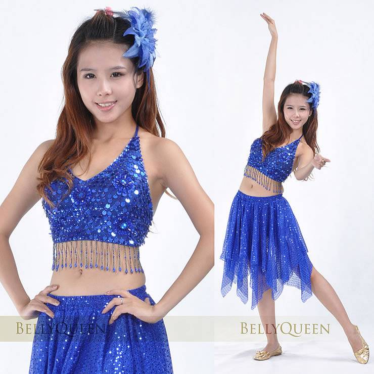 Belly dance skirt clothing Indian dance clothing skirt new special highlight highlight skirt