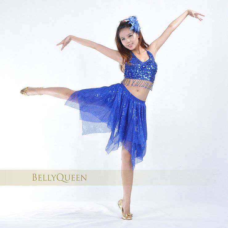 Belly dance skirt clothing Indian dance clothing skirt new special highlight highlight skirt
