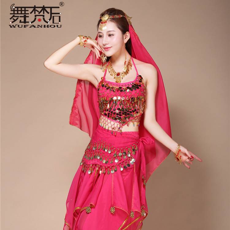 Belly Dance Clothing Set Summer Indian Dance Service Adult Xinjiang Dance Performance Service Services 2019 New