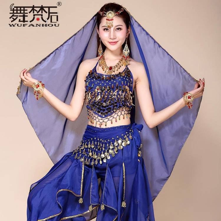 Belly Dance Clothing Set Summer Indian Dance Service Adult Xinjiang Dance Performance Service Services 2019 New