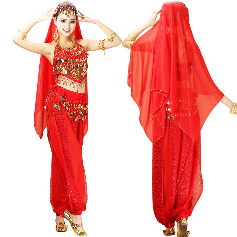Indian dance watch performance service new adult female dance performance service service Xinjiang dance nation dance belly dance belly pants suit