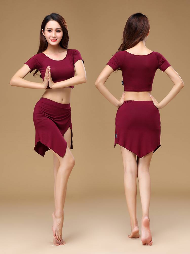 Belly Dance 2024 Spring / Summer Short Sleeve New Clothing Adult Beginner Sexual Practice Dance Performance Set Women