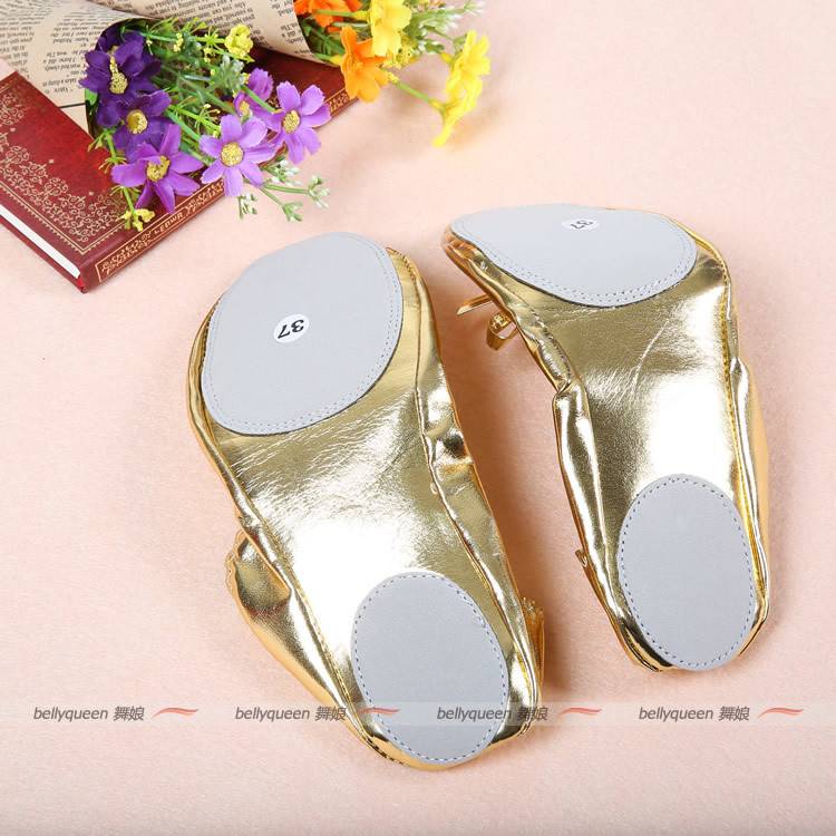 Dancer belly dance shoes Dance shoes female soft base performance shoes belly dance practice exercise performance performance shoe