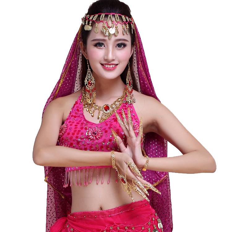 Belly dance jewelry bracelet hand ring ringing nails, thousands of hands Guanyin finger dance accessories jewelry women