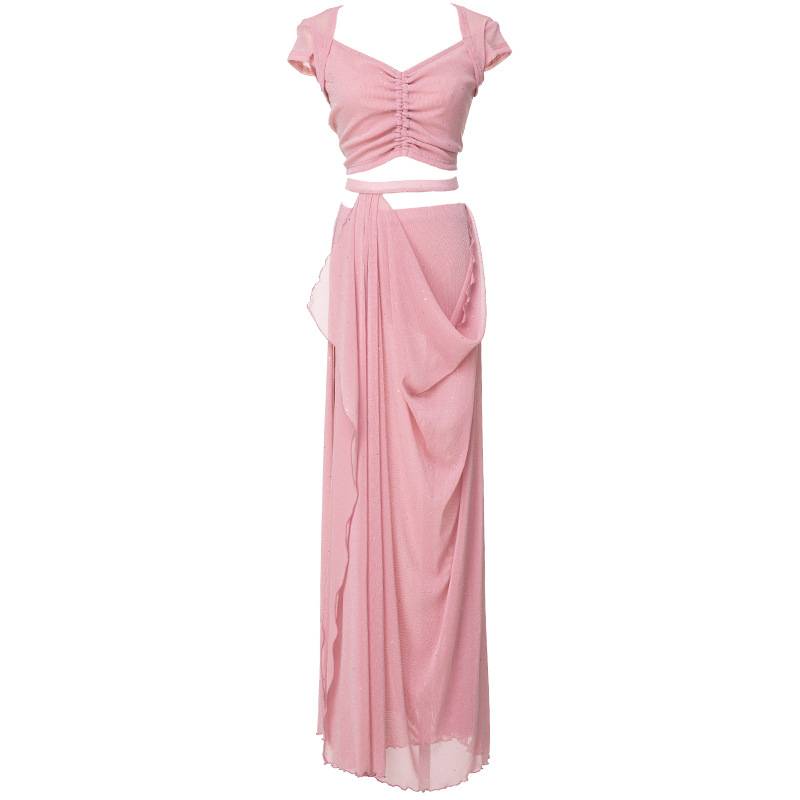 Belly dance clothes performance service female 2024 new summer oriental dance clothing junior scholar practice uniform suit
