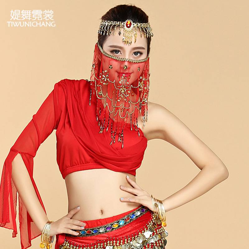 Golden Sailor, two sets of belly-dancing necklaces, belly-dancing earrings, neck-string earrings