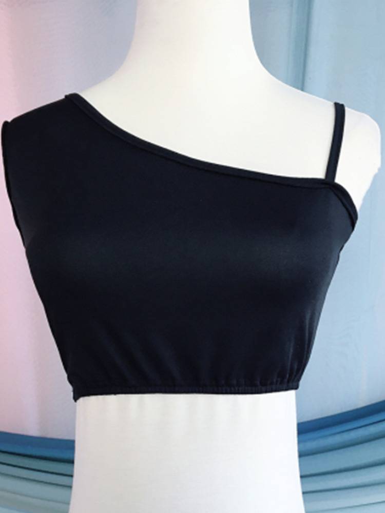 Baiya Qianhui Belly Dance Classical Dress Dance Dance Practice Drink Shoulder Sexy Base Jet Vests Warm Studio