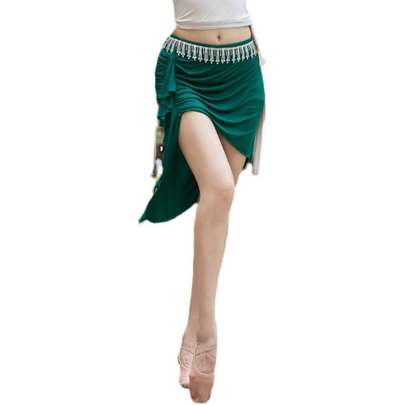 Belly dance clothing Half -body skirt new spring, autumn and summer Modal dance clothing under the beginner sexy skirt female