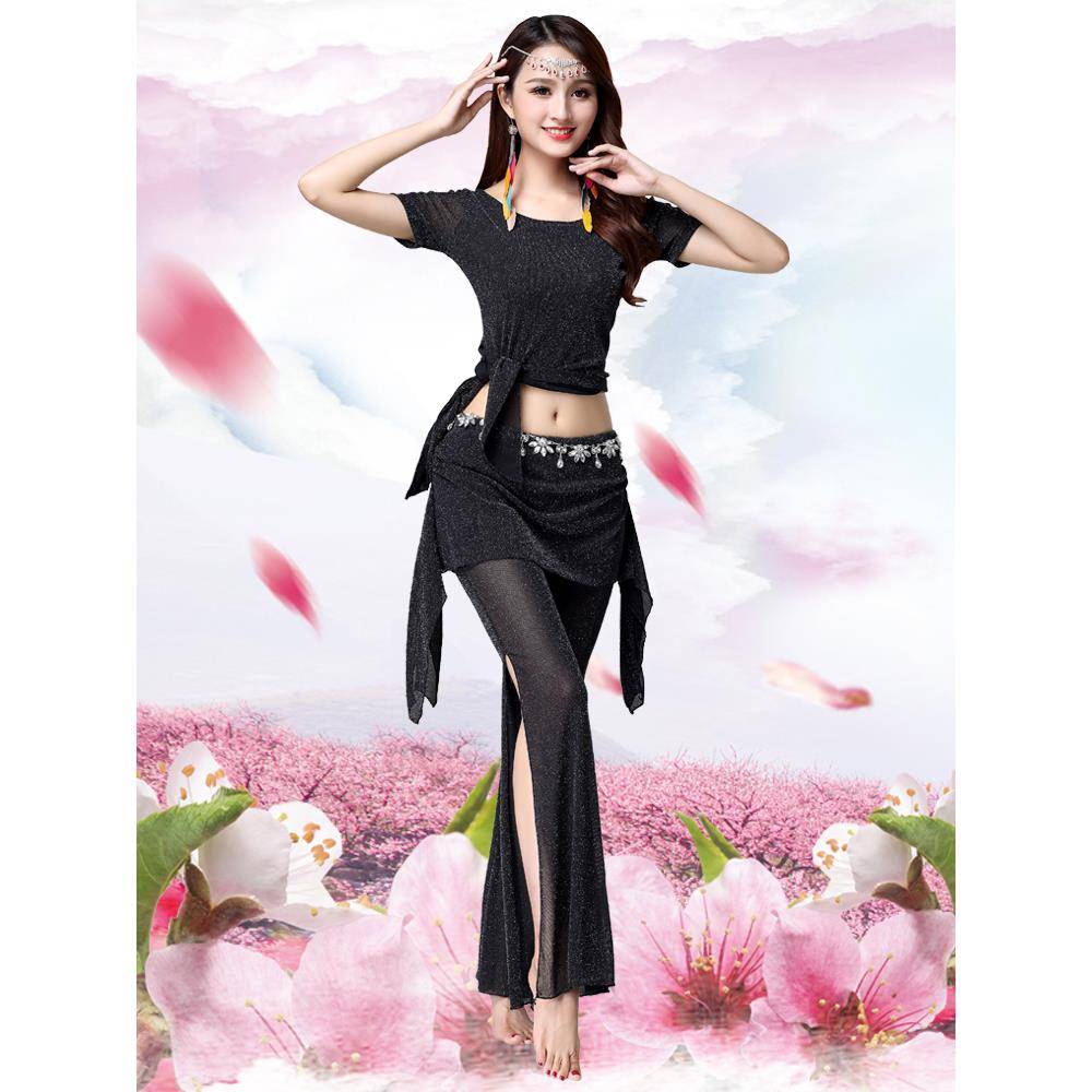 Belly dance exercise Female beginner, Oriental Dance sexy watch performance service new yoga clothing suit