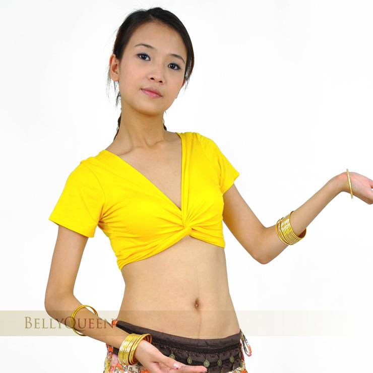 Belly Dance Plaza Dance Wet Outside New Dance Dance Clothes Multi -Colored Various Dance Top Specials
