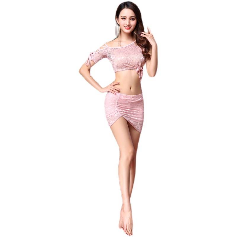 Belly dance exercise costume 2021 new female Indian dance set performance service high -end oriental dance spring and summer sexy