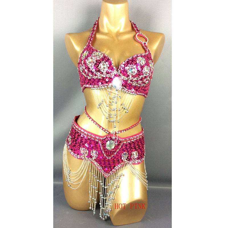 The opening of the new competition dance clothing female performance service dance service dance service large size belly dance set nightclub sexy performance suit