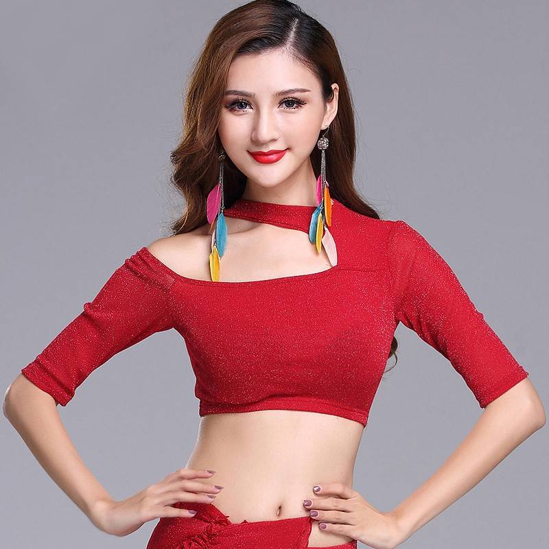 Sister Zicai Broken Clear Clear Belly Dance Top New Belly Dance Practice Services