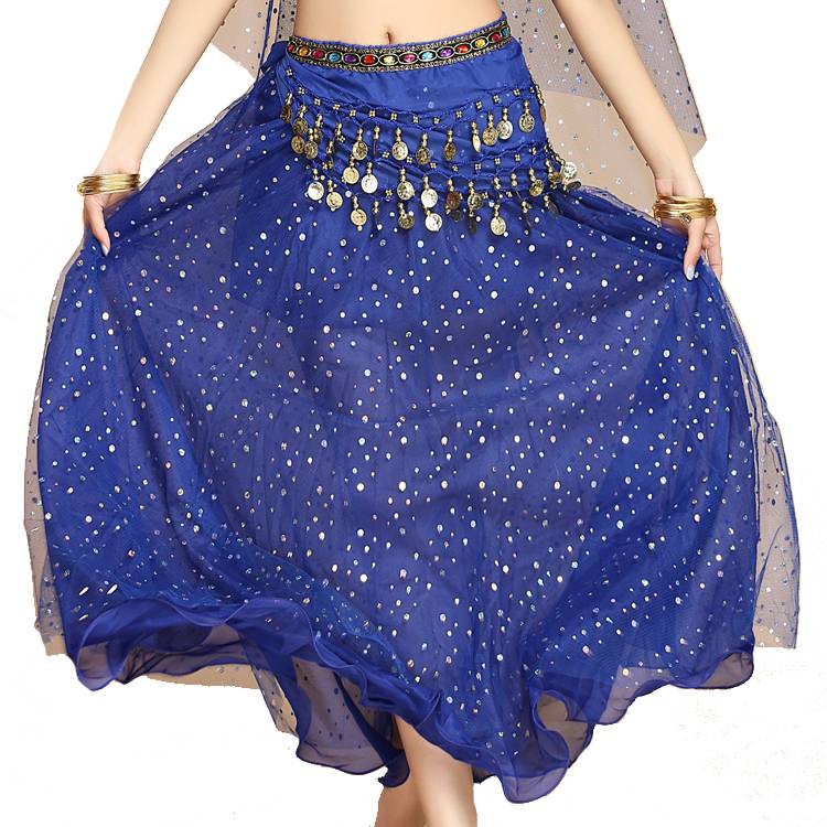 The new belly dance under the skirt of Indian dance exercises, the skirt sexy belly dance performance service women's skirt