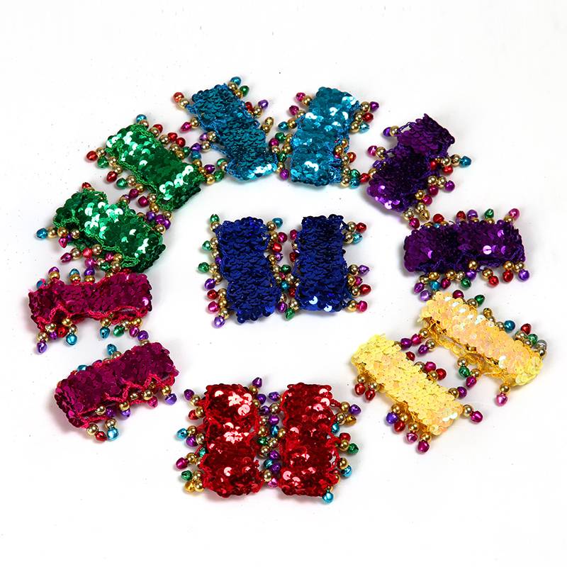 Special offer with boutique belly dance hand ring bracelet dance jewelry accessories Indian dance hand -made sequin fashion bracelet