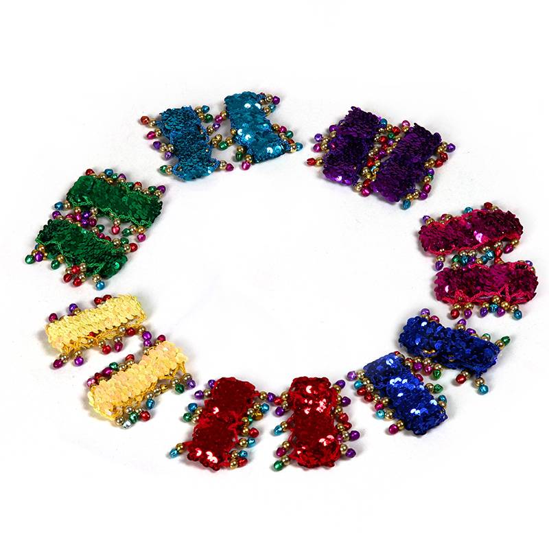 Special offer with boutique belly dance hand ring bracelet dance jewelry accessories Indian dance hand -made sequin fashion bracelet