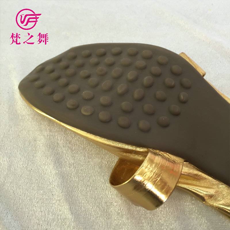 Van's Dance Belly Dance Shoes Soft Waves high heels with heel dance practice shoes Indian dance watch performance shoe golden color