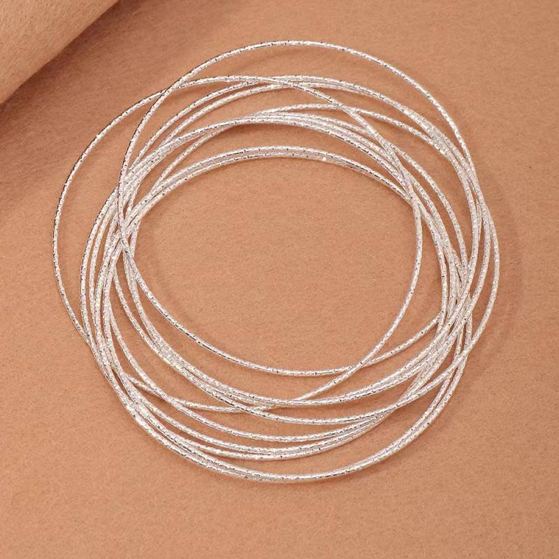 Multi -ring gold -plated Indian bracelet Women's jewelry niche retro belly dance bracelet hand ring silver -plated silver -plated exotic dance