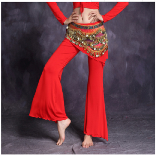 Under the belly dance pants, the new Model flared lantern pants dance pants, Indian dance exercise, autumn and winter
