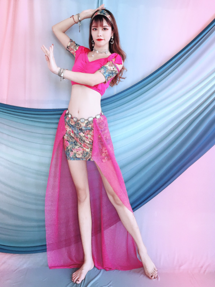 Baiya Qianhui Nao Na Naive Dance 2024 Summer New Family Various Belly Performance Services Oriental Dance Practice Service