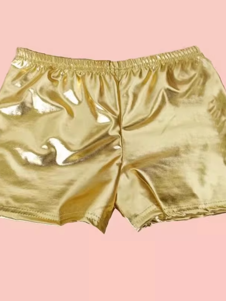 Baiya Qianhui Belly Dance Dance Practice New Gold Cloth Bottom Pants Pine Bodium Fighting Light Pants Dance Dance Bottom Pants