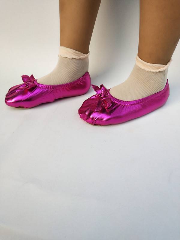 Adult belly dance shoes Children's soft sole shoes dance shoes Indian dance practice ballet gold soft bottom dance shoes