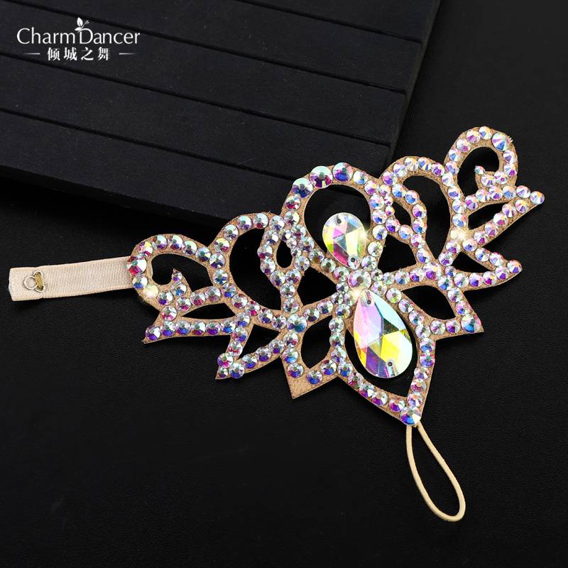 Qingcheng Dance Belly Dance Bracelet Handmade Diamond Performance Single Product Oriental Set Exquisite Accessories 010