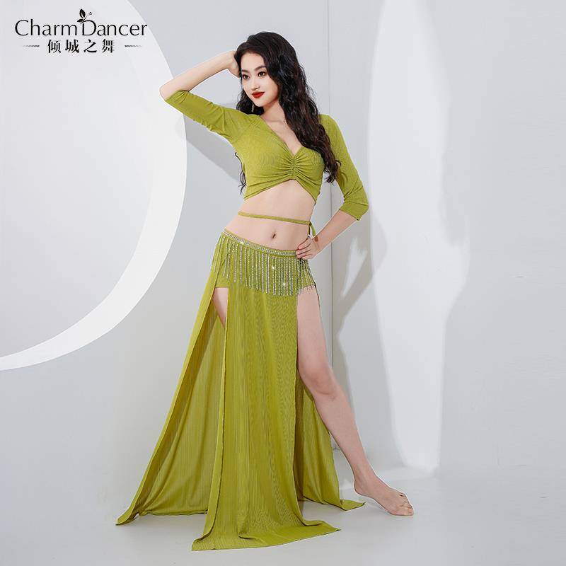 2024 new dance new dance new belly dancers, moved drilling, drilling flow, Su Qing luxury double split practice