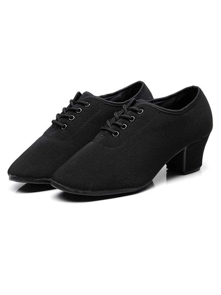 Oxford Bud Teacher Shoes High Heel Practice Soft -bottomed Shoe Shaper -shaped Temple Training Children Adult Belly Dance Shoes National Standard Dance Girl