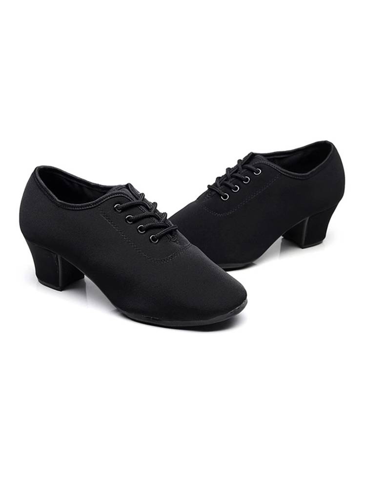 Oxford Bud Teacher Shoes High Heel Practice Soft -bottomed Shoe Shaper -shaped Temple Training Children Adult Belly Dance Shoes National Standard Dance Girl
