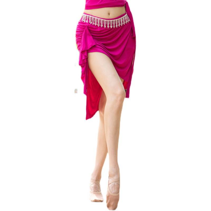 Belly dance under the skirt in spring and summer new practice clothes Moder cotton sexy oriental dance performance clothing women