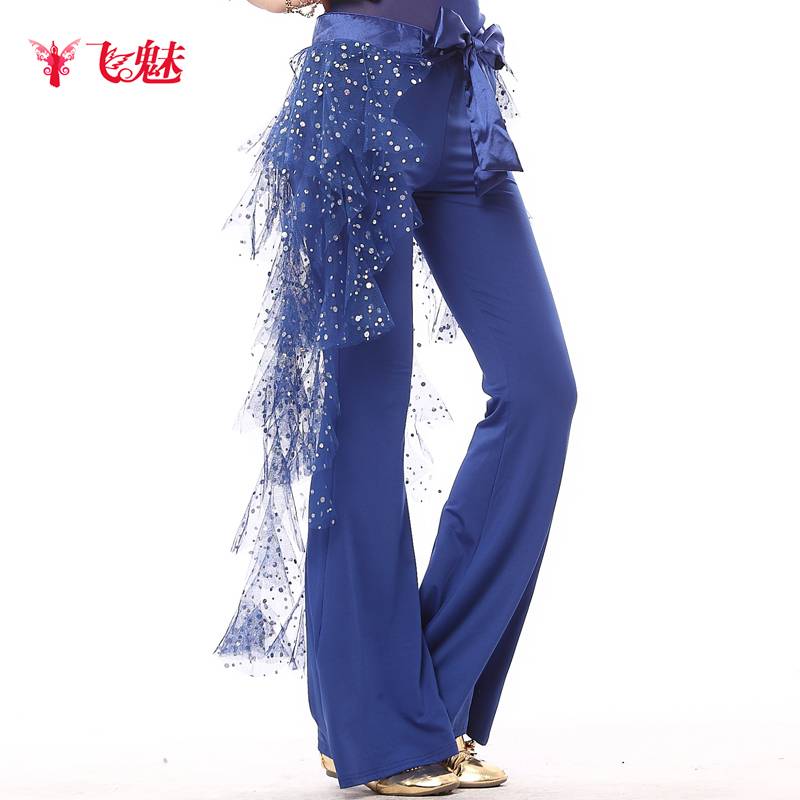 Flying Ghost, belly-dancing horns, autumn-twisting horn-dance pants, velvet-and-sweet pants, belly-dancing costumes